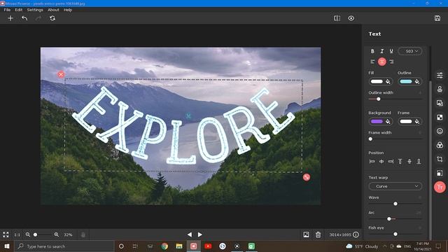 Picverse Text Behind Objects | Movavi смотреть онлайн