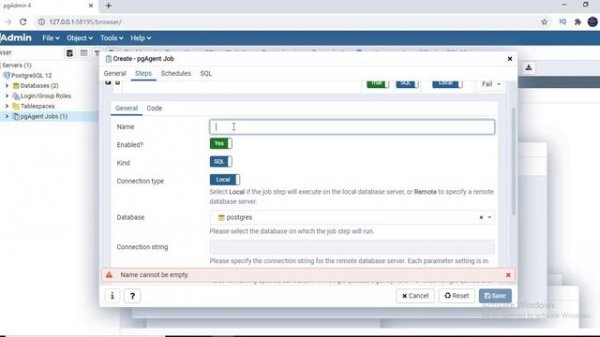 Postgresql Tutorials | How to create job in postgresql | postgresql schedule job | automate queries