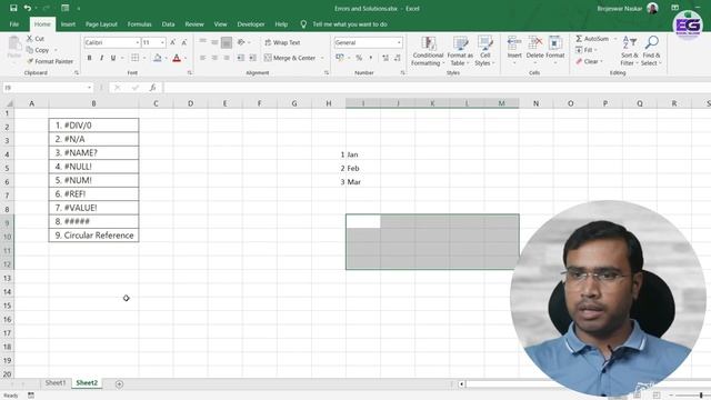 How to Fix Errors in #Excel? | In Hindi | #NA #NAME? #NUM! #VALUE! #REF! смотреть онлайн