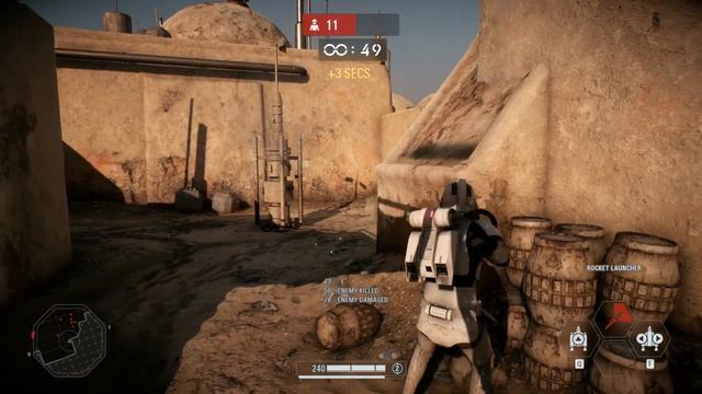 Rebels, Blast 'Em (Tier I-III) - Dark Side Battle Scenarios - Star Wars: Battlefront 2 смотреть онлайн