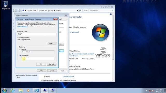 How to dis-join disconnect from a domain in Windows 7 смотреть онлайн