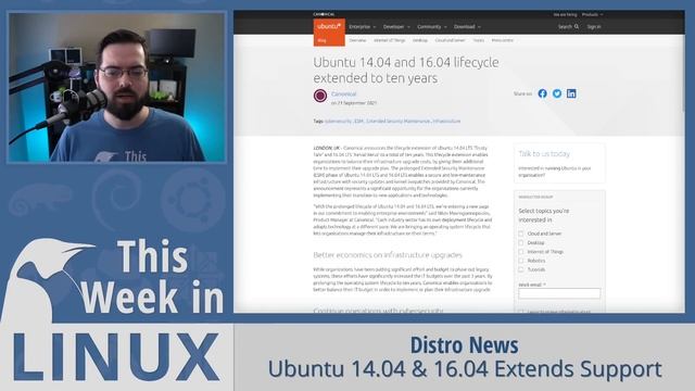 GNOME 41, Ubuntu 21.10, Easy Anti-Cheat for Linux, Android | This Week in Linux 169 смотреть онлайн
