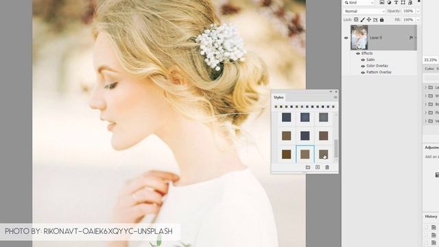 How To Use Photoshop Layer Styles To Create Photo Filter Effects Tutorial смотреть онлайн