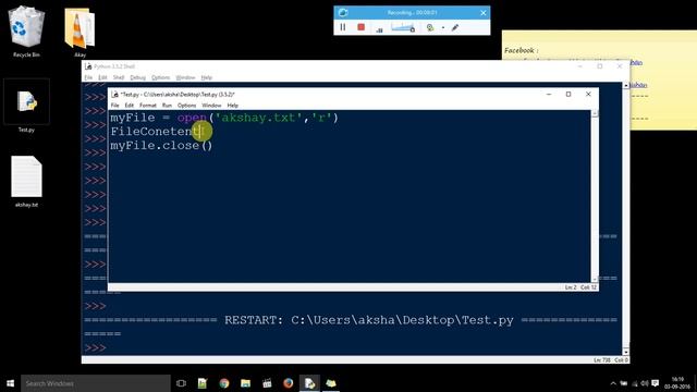 Python Tutorials 10 - File Handling in Python смотреть онлайн