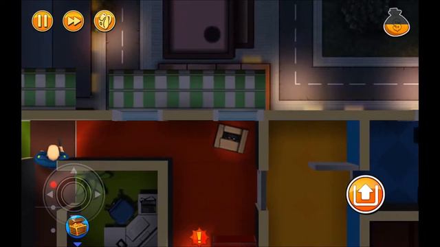 "Robbery Bob" perfect walkthrough level 19 "Change in Tactics". Ep. "Downtown" смотреть онлайн