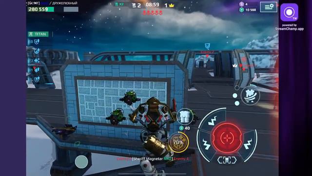 РАВАНА В ЧЕМПИОН ЛИГЕ I War Robots смотреть онлайн