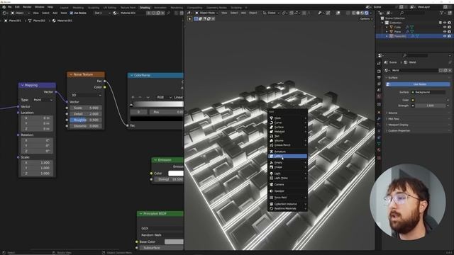 Sci-Fi Animation Loop With Geometry Nodes (Blender 3.4 Tutorial) смотреть онлайн