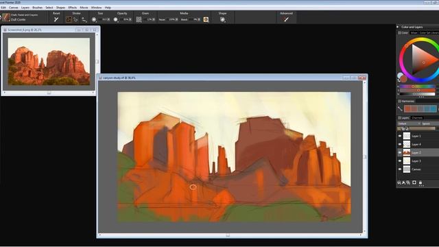 Experimentando con el Corel Painter смотреть онлайн