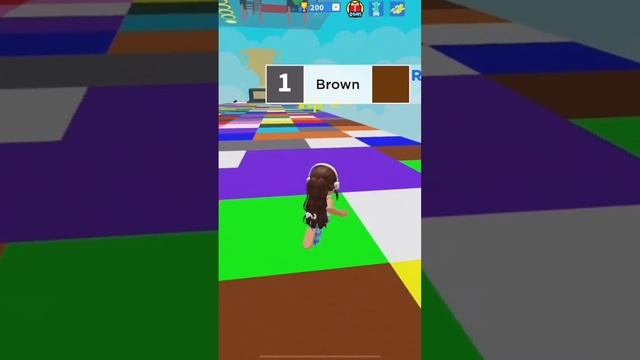 Color Block Race On Roblox! #shorts #roblox смотреть онлайн