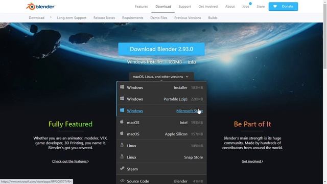 Blender 2.9 for beginners : install Blender смотреть онлайн
