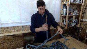 Как сплести порванный синтетический трос от лебедки
