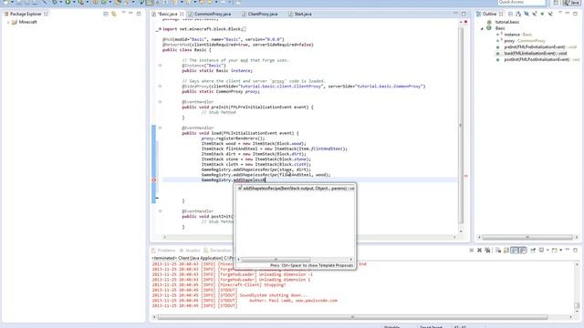 Me Programming a Minecraft Mod смотреть онлайн