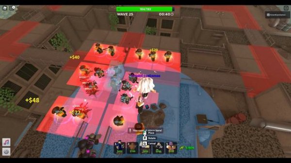 TDS SOLO FALLEN COWBOY, ENGINNER, SLEDGER AND SUPPORT 🛡️ Roblox Tower Defence Simulator Rocket Aren