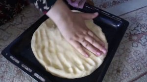 Таджикская Лепёшка уй нон как приготовить Фатир по Таджикский быстрый способ