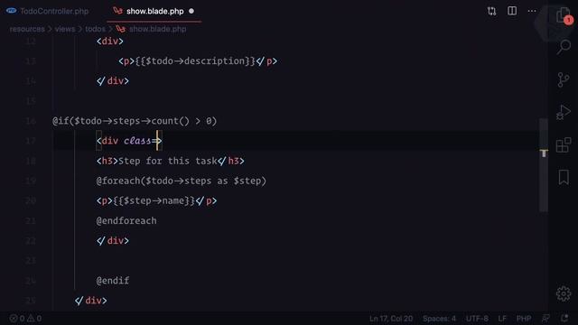 47 Laravel 7 for beginner Todo List Mini Project 29 | Show each steps смотреть онлайн