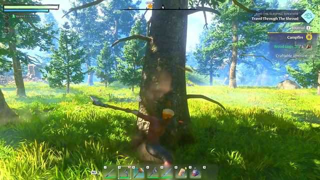 Enshrouded: First Base Build In Enshrouded. EP.2 (NEW Survival Fantasy Adventure RPG) смотреть онлайн