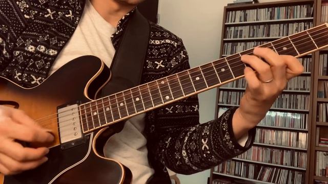 On Green Dolphin Street (Playing Jazz Standards on Gibson ES335) смотреть онлайн