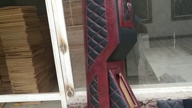 Обшивка кабины камаз ( Стиль ромбик бордовый кантик)