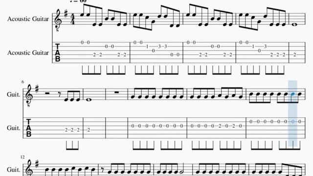 SUPER EASY Guitar Tab: How to play Poker Face by Lady Gaga смотреть онлайн