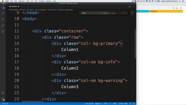 Bootstrap Tutorial 37 - Grid - 1 - Bootstrap tutorial for beginners смотреть онлайн
