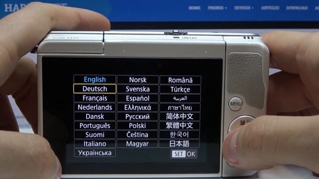 How to Change Language on Canon EOS M Series Mirrorless Camera - Switch English To Another Language смотреть онлайн