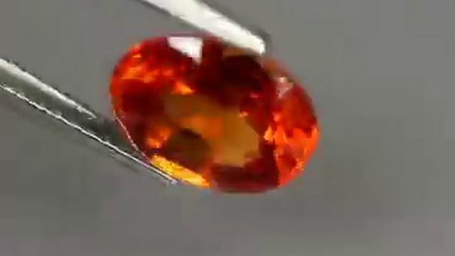 Камень гессонит гранат натуральный 2.18 карат! арт.20495 смотреть онлайн