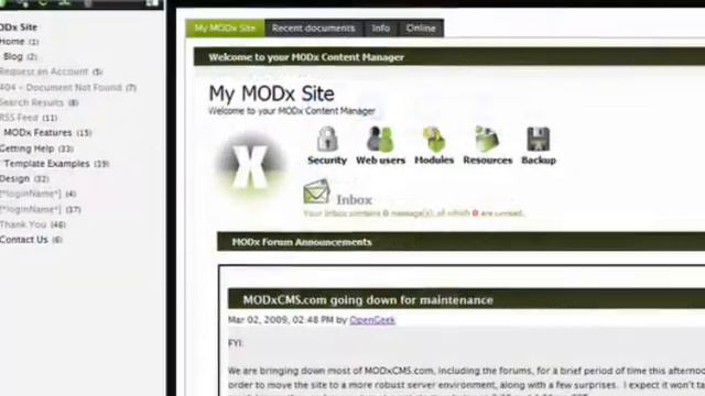 MODx Manager Theme Pack смотреть онлайн