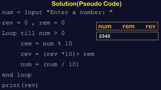 Python Algorithm Tutorial #6 | Reverse Number смотреть онлайн