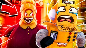 СТРАШНАЯ ИСТОРИЯ БИБЛИОТЕКА МИСС МАРИ! РОБЛОКС ПОБЕГ НУБ И ПРО ВИДЕО ROBLOX Miss Marie