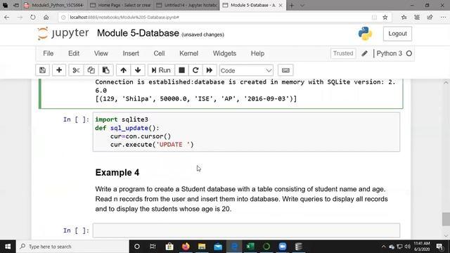 Database & SQL Python Part 4 смотреть онлайн