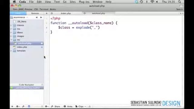 E commerce website with PHP, MySQL, jQuery and PayPal #3 - Autoloader смотреть онлайн