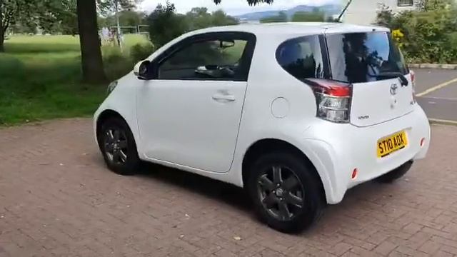 2010 Toyota iq in pearl white смотреть онлайн
