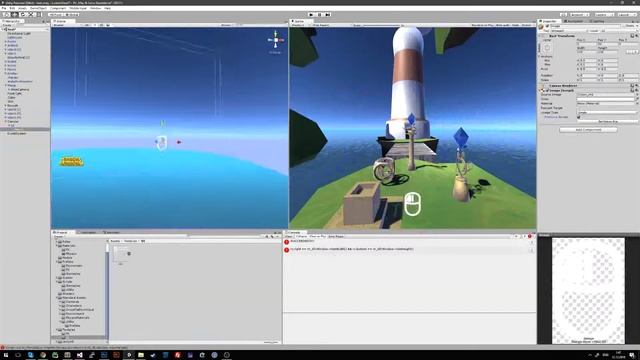 Ludum Dare #37: Lighthouse Mystery - Timelapse смотреть онлайн