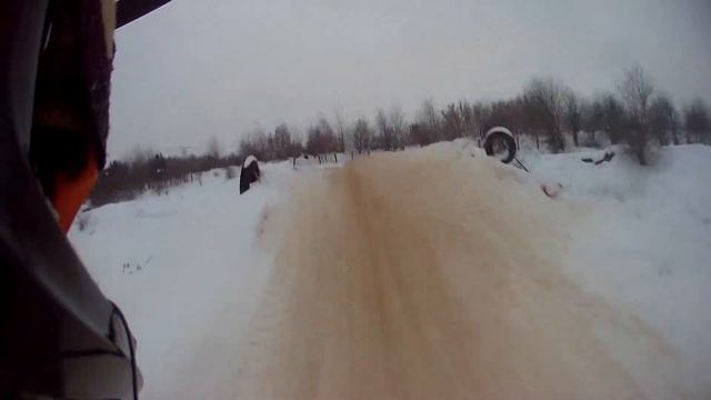 Моя 7-я тренировка на Yamaha yz250f (2004) - я учусь мотокроссу. смотреть онлайн
