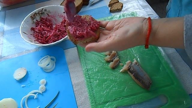 БУТЕРБРОДЫ с Селёдкой.
