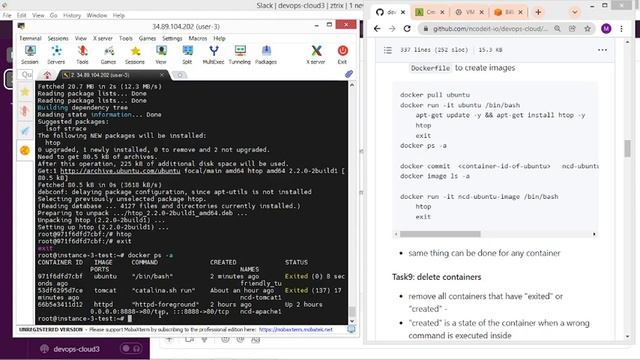NCD22H010 Docker task 8 22 1 22 смотреть онлайн