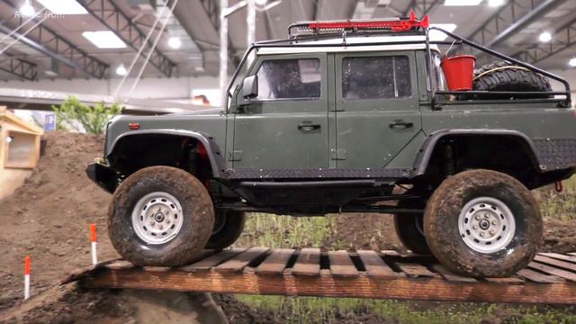 MEGA RC CRAWLER SCALER 6X6 TRAIL TRUCKS IN ACTION / Messe Intermodellbau Dortmund 2019 смотреть онлайн