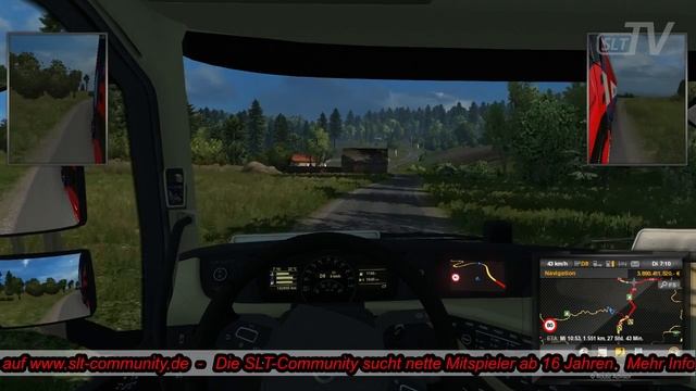 ETS2 Vive la France - Secret Road - Versteckte Straße смотреть онлайн