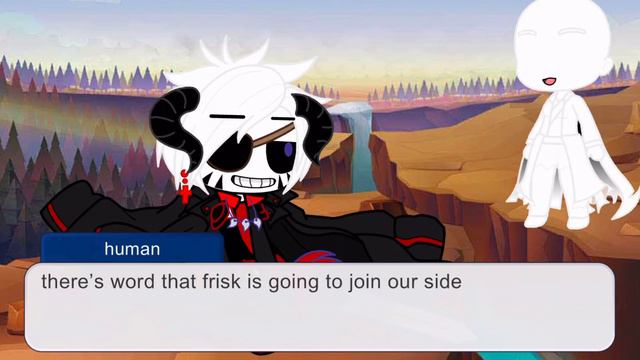 Dragon slayertale entry: frisk sans and chara|| undertale Au смотреть онлайн