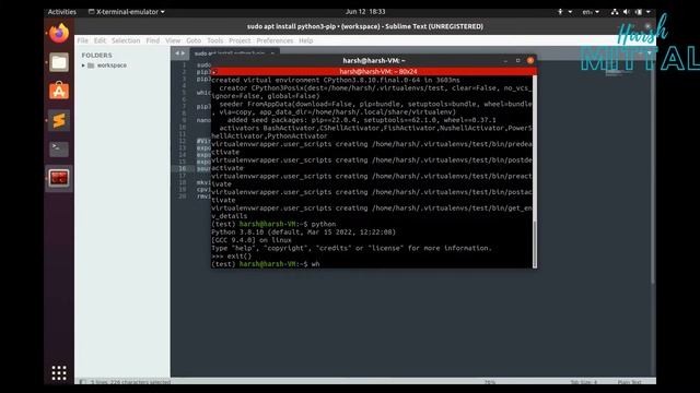 Create Virtual Environment for Python | Simple Tutorial | 2023 смотреть онлайн