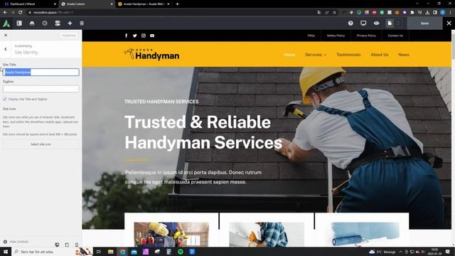 How to make a Handyman Website (Wordpress) - Avada смотреть онлайн
