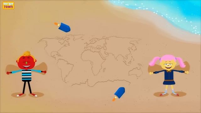 Continents Song | Learn 7 Continents Song | Original Song for Children by Teehee Town смотреть онлайн