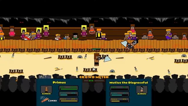 Гроза арены гладиаторов! Gladiator School.