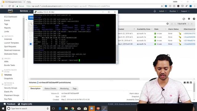 AWS EC2 - Using an external EBS Volume смотреть онлайн