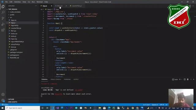 React Redux | Redux | React JS | iHi | Urdu | Hindi | 20 смотреть онлайн