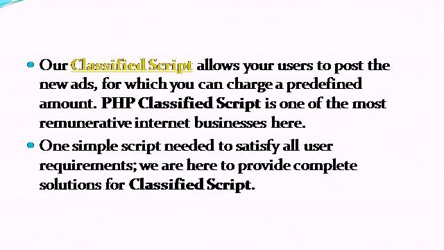 Classified Script, PHP classified script, Classified ads script, Readymade classified script смотреть онлайн