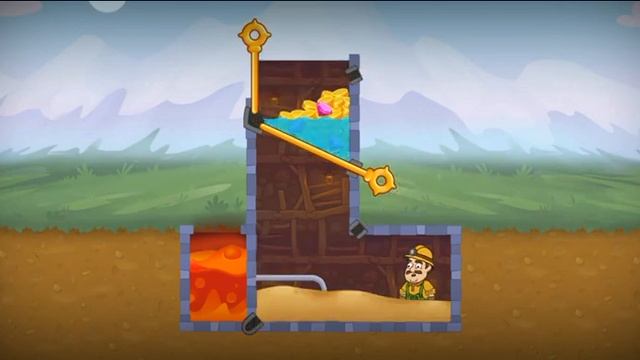 Township Mini Game Ads. Help The Miner. Pull The Pin. смотреть онлайн
