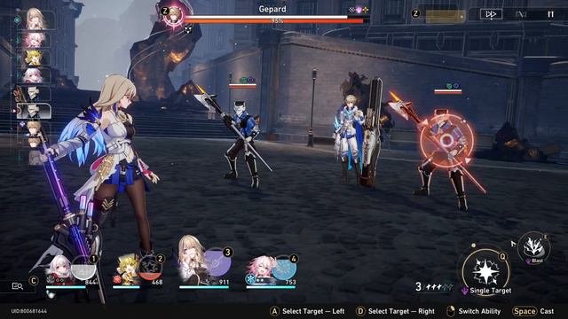 GEPARD BOSS FIGHT (Honkai: Star Rail | Trailblaze Mission Part 11) смотреть онлайн