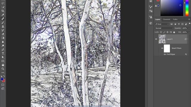 Adobe Photoshop CC - Ոճերի Ֆիլտր (Stylize Filters) in Armenian смотреть онлайн