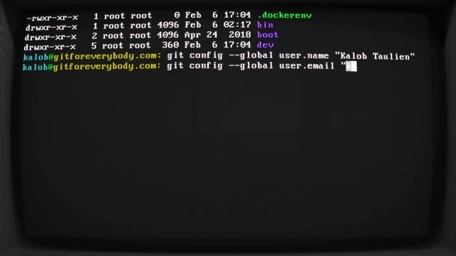 Git for Everybody: Configuring git on the command line смотреть онлайн